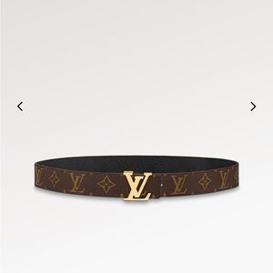 Reversable Louis Vuitton Womens Belt